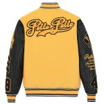 Pelle Pelle Yellow Varsity MB Wool Jacket