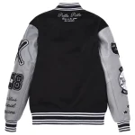 Pelle Pelle Black Varsity MB Wool Jacket