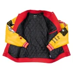 Pelle Pelle Red Yellow Varsity MB Wool Jacket