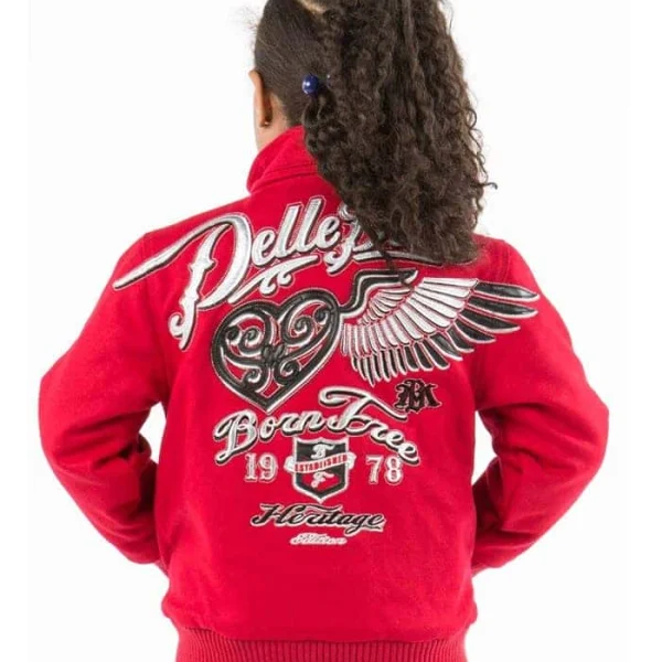 Pelle Pelle Kids Heritage Series Red Jacket, pellepelle.us