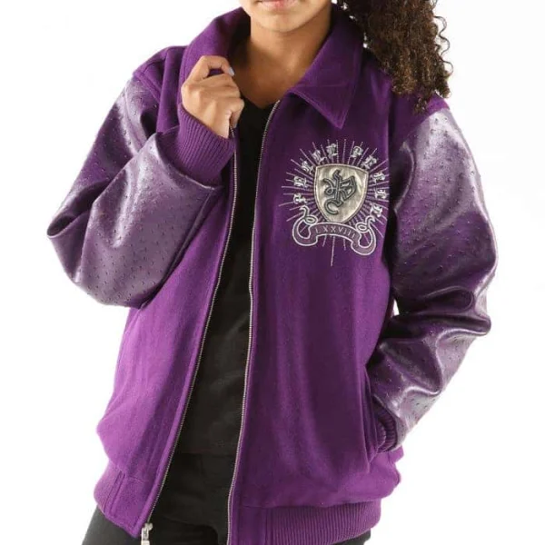 Pelle Pelle Kids Immortal Purple Jacket, pellepelle.us