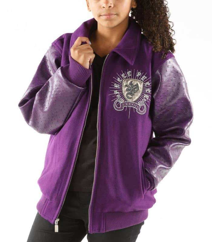 Pelle Pelle Kids Immortal Purple Jacket, pellepelle.us