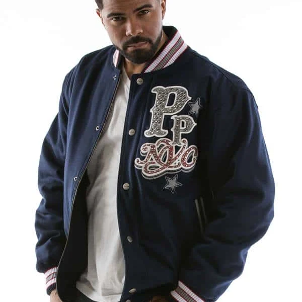 Pelle Pelle New York City Tribute Blue Jacket, pellepelle.us