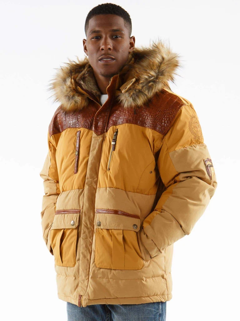 Pelle Pelle Pinnacle Yellow Coat, pellepelle.us