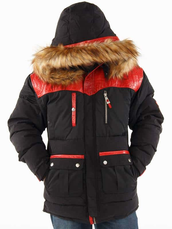 Pelle Pelle Pinnacle Red Coat, pellepelle.us