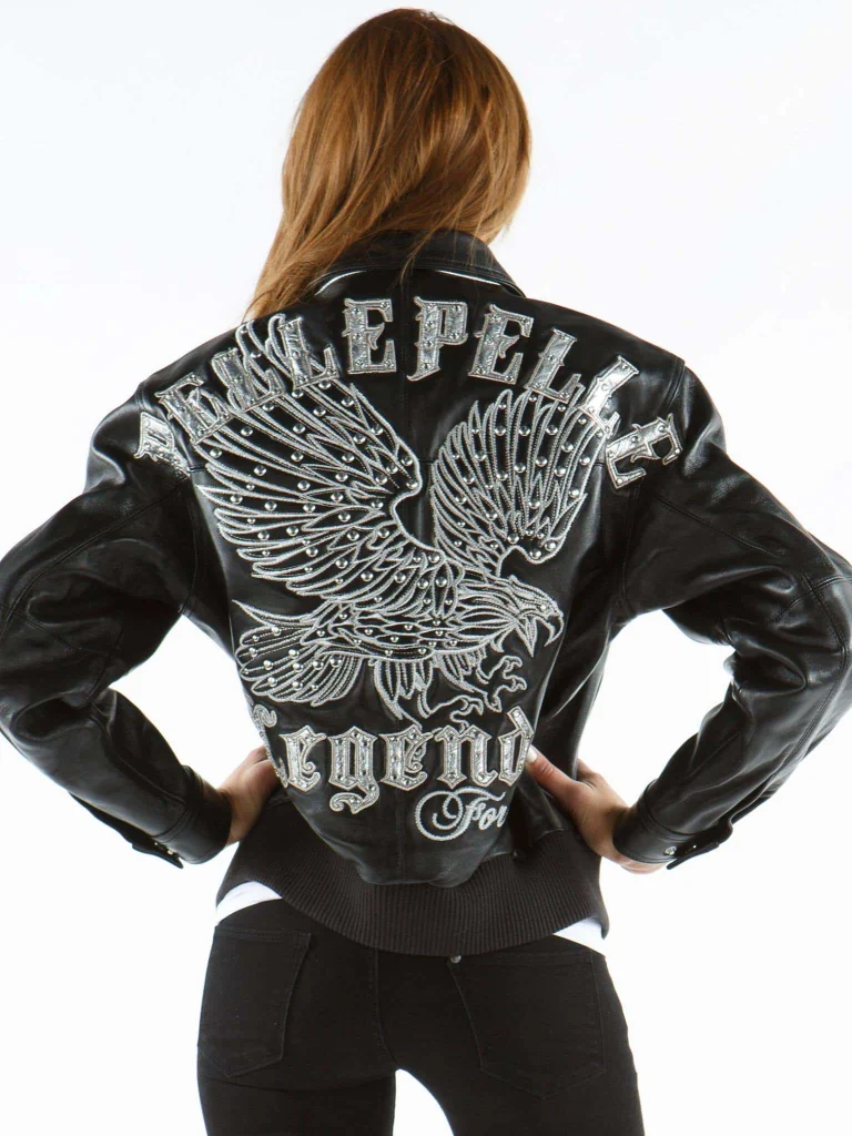 Ladies Pelle Pelle Legends Forever Leather Jacket, pellepelle.us