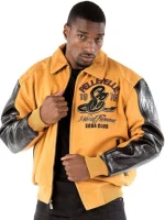 Pelle Pelle World Finest Yellow Wool Jacket