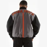 Pelle Pelle Gator Grey Wool Jacket