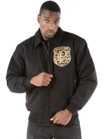 Pelle Pelle All Or Nothing Black & Brown Jacket