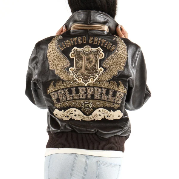 Pelle Pelle Ladies Limited Edition Leather Jacket, pellepelle.us