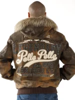 Pelle Pelle Forever Fearless Fur Hood Jacket, pellepelle.us