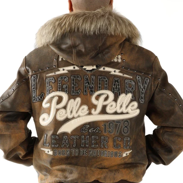 Pelle Pelle Forever Fearless Fur Hood Jacket, pellepelle.us