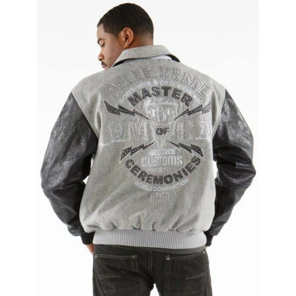 Pelle Pelle Master Gray Wool Jacket, pellepelle.us