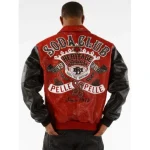 Pelle Pelle Black Red Heritage Leather Jacket, pellepelle.us