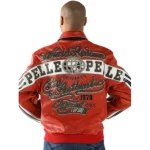 Pelle Pelle World Renown Red Leather Jacket, pellepelle.us