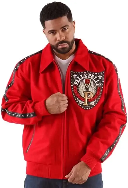 Pelle Pelle Red Band Of Brothers Wool Jacket