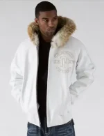 Pelle Pelle Supply Co. Wool Fur Hood Jacket