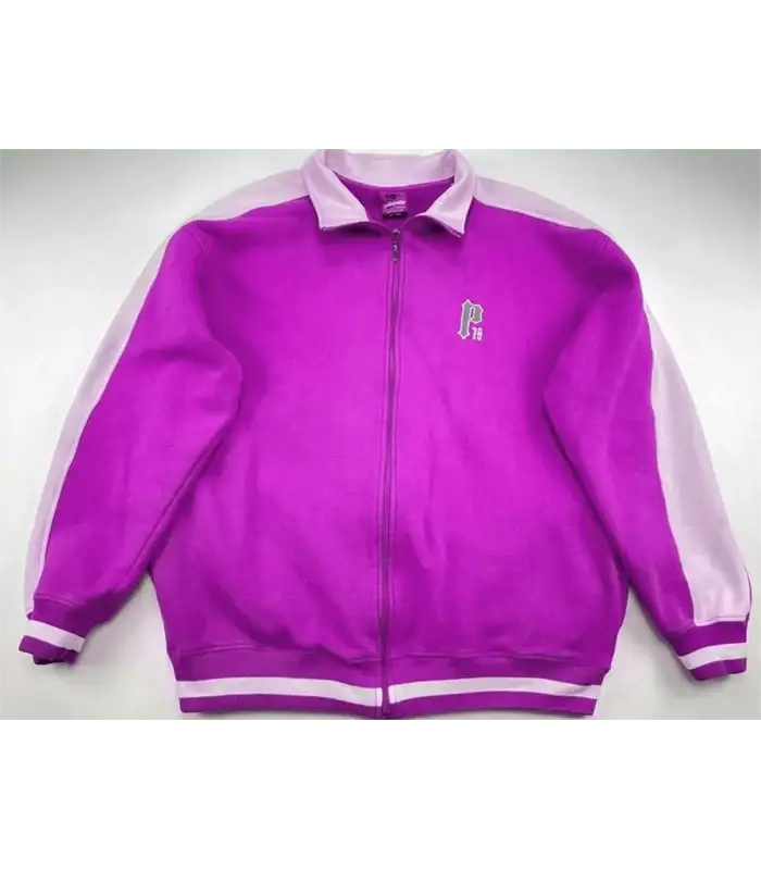 Pelle Pelle Pink Wool Varsity Jacket