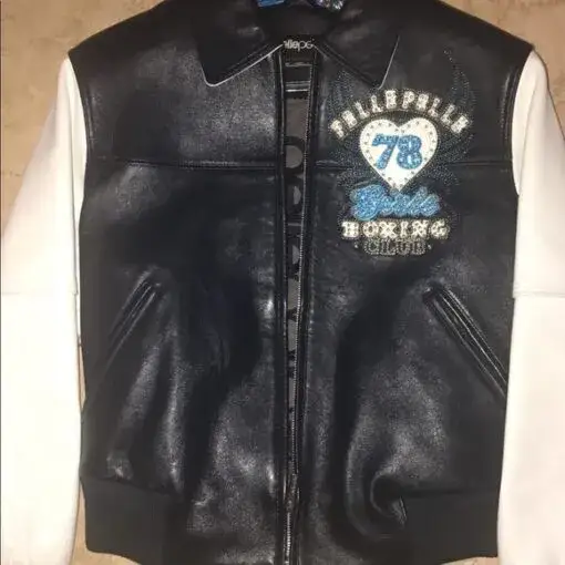 Pelle Pelle Black Boxing Club Leather Jacket