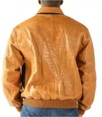 Pelle Pelle Men Brown Retro Leather Jacket