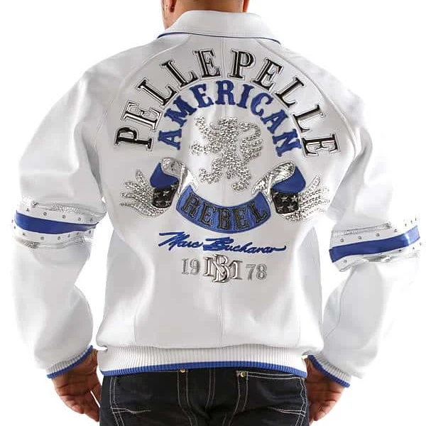 Pelle Pelle American Rebel White MB Jacket