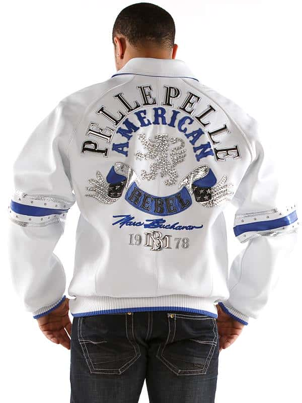 Pelle Pelle American Rebel White MB Jacket