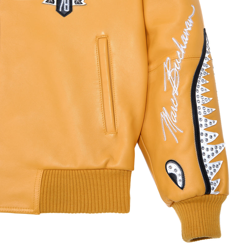 Pelle Pelle American Bruiser Yellow Jacket | Leather Jacket view 6