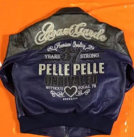 Pelle Pelle Purple Unrivaled MB Leather Jacket