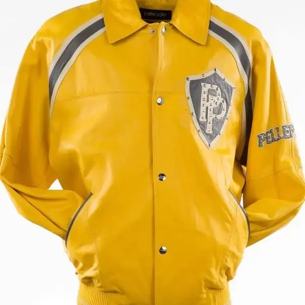 Pelle Pelle Classic Yellow Leather Jacket