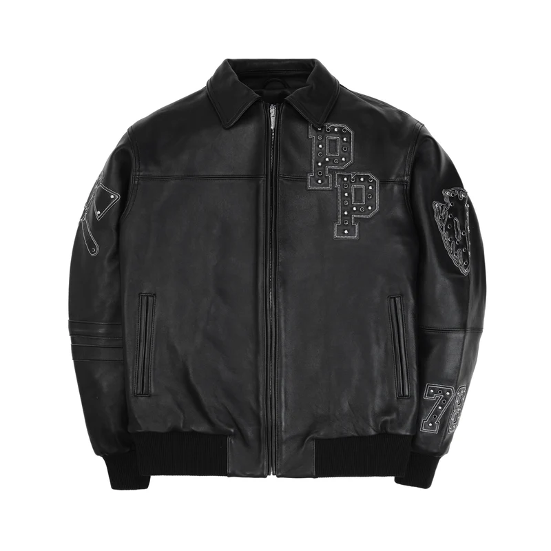 PELLE PELLE BLACK RENEGADES LEATHER JACKET view 2