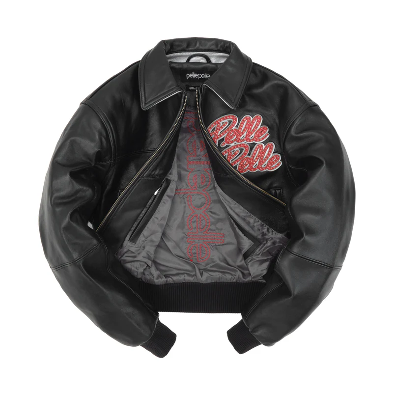 World Soda Club Womens Black Crop Jacket view 5