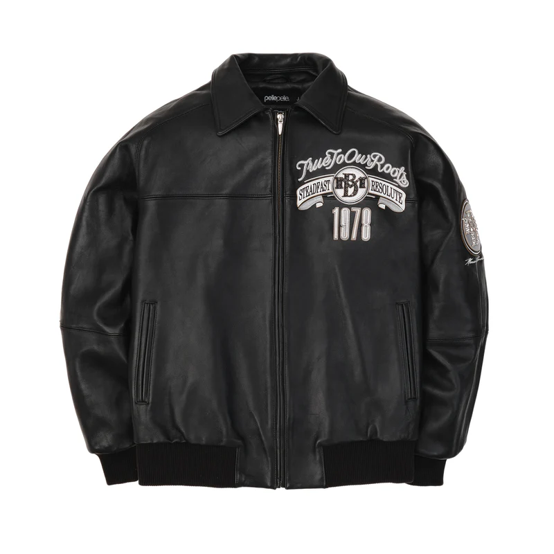 PELLE PELLE WHITE TRUE TO OUR ROOTS LEATHER JACKET view 6